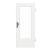 GARANT Wohnungseingangstür D354-60 Designer White Resopal mit Lichtausschnitt LA-DIN