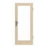 GARANT Wohnungseingangstür Quer Authentic Sand GCK08 mit Lichtausschnitt LA-3