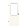 GARANT Feuchtraumtür 0105-60 Pearl White Resopal mit Lichtausschnitt LA-6