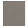 HÖRMANN Doppelflügeltür Taupe RAL 7048 Lack ProLine mit Zarge
