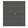 GARANT Doppelflügeltür Corona 830 Ebony CePaL mit Zarge