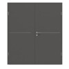 GARANT Doppelflügeltür Corona 831 Ebony CePaL mit Zarge