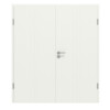 CLASSEN Doppelflügeltür Dynamic 3.23 Weißlack RAL 9003 inkl. Zarge