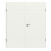 CLASSEN Doppelflügeltür Dynamic 3.25 Weißlack RAL 9003 inkl. Zarge