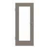 HÖRMANN Innentür Taupe RAL 7048 Lack ProLine mit Lichtausschnitt LA-8