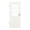 GARANT Zimmertür Authentic Bianco GCK08 mit Lichtausschnitt LA-6 Sprosse SP2