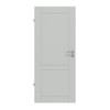 HÖRMANN Innentür Groove 92 Grau RAL 7035 Lack DesignLine