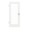 GARANT Objektinnentür D354-60 Designer White Resopal mit Lichtausschnitt LA-2