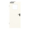 GARANT Rauchschutztür 0105-60 Pearl White CePaL mit Lichtausschnitt LA-9