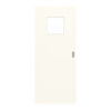 GARANT Schiebetür 0105-60 Pearl White CePaL mit Lichtausschnitt LA-8