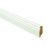 TER HÜRNE Sockelleiste Typ P60 Weiß matt (18 x 60 x 2600 mm)
