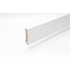 Sockelleiste 18 x 70 x 2400 mm Massivholz weiß lackiert Altdeutsch 70 Clip-Nut
