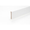 Sockelleiste 9,5 x 58 x 2440 mm MDF weiß oben rund