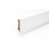 Sockelleiste 16 x 60 x 2440 mm MDF weiß gefast Modern 60 Clip-Nut