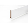 Sockelleiste 16 x 80 x 2440 mm MDF weiß gefast Modern 80 Clip-Nut