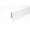 Sockelleiste 18 x 58 x 2440 mm MDF weiß Altdeutsch 58 Clip-Nut
