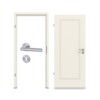 CLASSEN Innentür-Set Terra RAL 9010 Weißlack 3.10 mit Zarge und Drücker