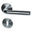 SÜDMETALL Halbgarnitur Sybille-R Chrom/Edelstahl-sat. Flat