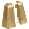 HARO Gold Außenecken für Sockelleiste 19x58 mm