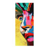 Original Pop Art Frau auf Gold eigene Innentür - Art of Demencia