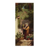 Carl Spitzweg Reproduktion auf eigener Innentür Der Kaktusfreund