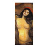 Edvard Munch Reproduktion auf eigener Innentür Madonna