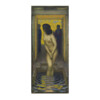 Franz von Stuck Reproduktion auf eigener Innentür Susanna im Bade