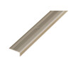 PROLINE PROSTEP Winkelprofil Aluminium 25x20mm eloxiert Edelstahl gebohrt 100cm