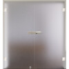 LIENBACHER GLAS Ganzglas Doppelflügeltür Satiniert