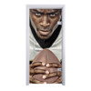ERKELENZ Glaspendeltür Football Fotoprint
