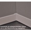 TER HÜRNE Neutrale Innenecken (Silber gebürstet) SKL 60