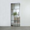 LIENBACHER GLAS Glaspendeltür Modell 649 Black Signature Satiniert