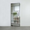 LIENBACHER GLAS Glaspendeltür Modell 650 Black Signature Satiniert