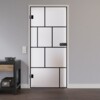 LIENBACHER GLAS Glastür Modell 649 Black Signature Satiniert