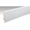 MEISTER Neutrale, weiße Sockelleiste Profil 12 PK (2380 x 18 x 100 mm) (streichfähig)