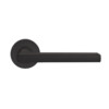 KARCHER DESIGN Türgriff Montana ER54 KD Basic Kosmos schwarz Rundrosette verschließbar ohne Schlüsselrosette 