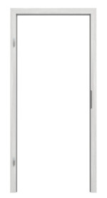 Frontansicht von TEUTO Blendrahmen Authentic Grigio CPL mit runder Kante