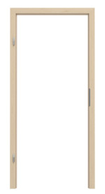 Frontansicht von GARANT Blendrahmen Authentic Sand CePaL mit runder Kante