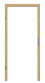 Frontansicht von TEUTO Blockrahmen Authentic Asteiche CPL mit runder Kante