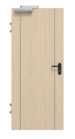 Frontansicht von GARANT Brandschutztür T30 Corona 851 Authentic Sand CePaL