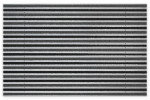 Top-Ansicht von Aluprofilmatte KLASSIK Rips T03PP anthrazit / Brush BL01 schwarz - Entrada