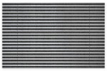 Top-Ansicht von Aluprofilmatte KLASSIK Rips T08PP braun - Entrada