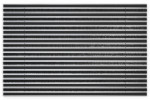 Top-Ansicht von Aluprofilmatte KLASSIK Safe R01V schwarz / Brush BL01 schwarz - Entrada