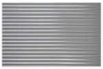 Top-Ansicht von Aluprofilmatte KLASSIK Safe R02V grau / Kratzleiste - Entrada