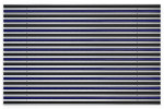 Top-Ansicht von Aluprofilmatte KLASSIK Safe R01V schwarz / Work B06 blau – Entrada