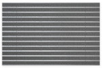 Top-Ansicht von Aluprofilmatte ROYAL Rips T05PP grau - Entrada