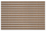 Top-Ansicht von Aluprofilmatte ROYAL Rips T11PP kokos - Entrada