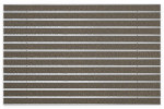 Top-Ansicht von Aluprofilmatte ROYAL Rips T12PP sand - Entrada
