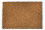 Top-Ansicht von Kokosmatte natur 050 100 cm - Entrada