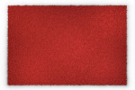 Top-Ansicht von Kokosmatte rot 001 100 cm - Entrada